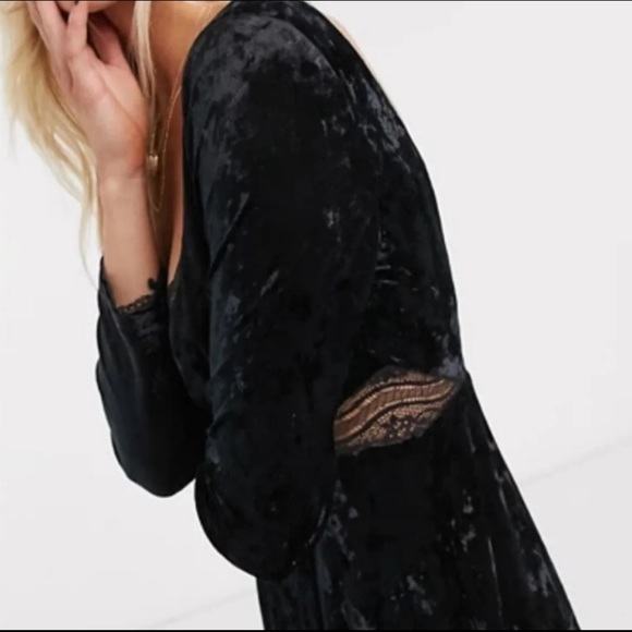 Free People | Kat Velvet Mini Dress - Picture 6 of 8